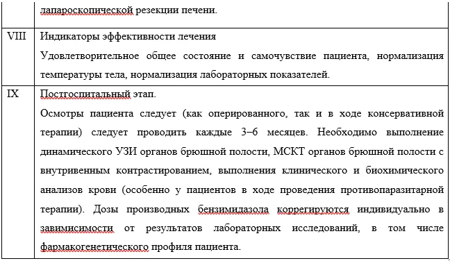 Приложение А3. Справочные материалы — Кистозный эхинококкоз органов брюшной полости у взрослых