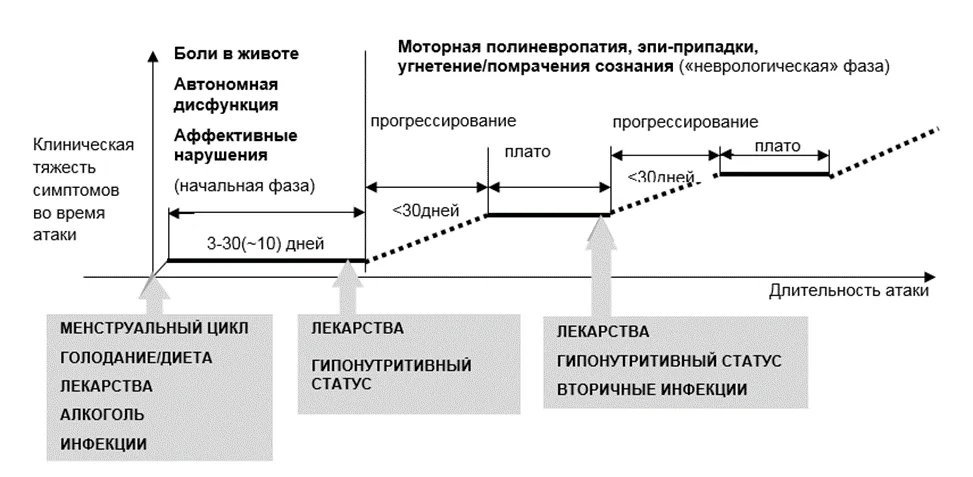 1.6 Клиническая картина заболевания или состояния — Острые порфирии