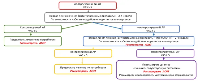 Приложение Г1 - Г... Шкалы оценки, вопросники — Аллергический ринит