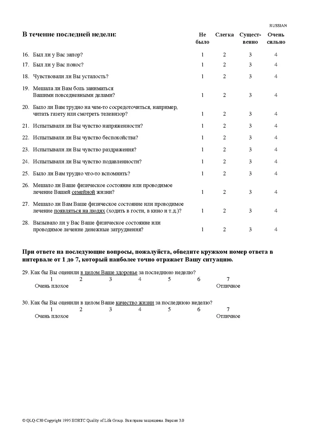 Приложение Г1 - Г... Шкалы оценки, вопросники — Хронический панкреатит