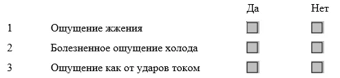 Приложение Г1 - Г... Шкалы оценки, вопросники — Сахарный диабет 1 типа у взрослых