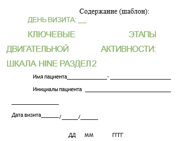 Приложение Г1 - Г... Шкалы оценки, вопросники — Проксимальная спинальная мышечная атрофия 5q