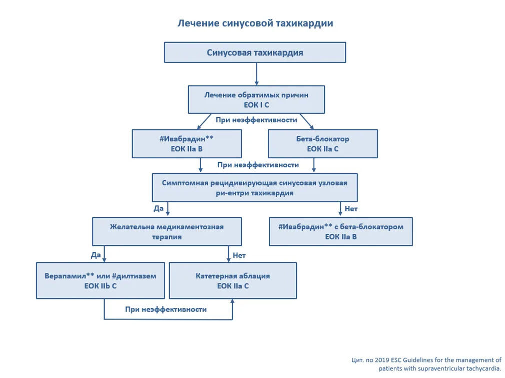Приложение Б. Алгоритмы действий врача — Наджелудочковые тахикардии