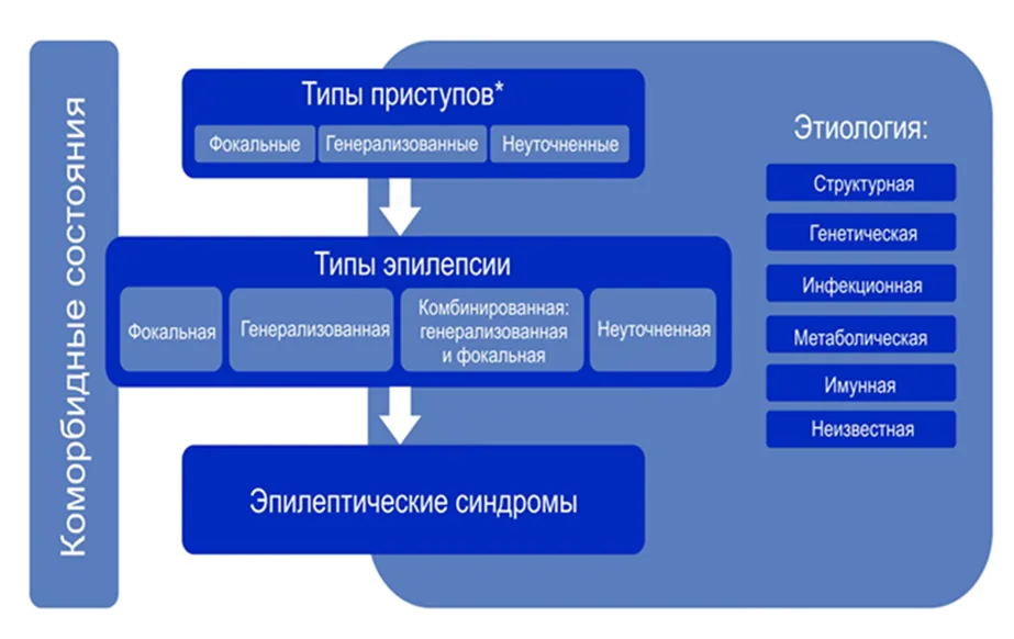1.5 Классификация заболевания или состояния — Эпилепсия и эпилептический статус у взрослых и детей